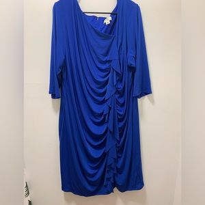 Blue cocktail dress